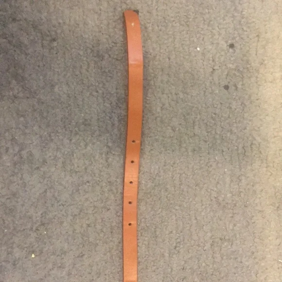 Skinny Faux Leather Waist Belt - Picture 6 of 16